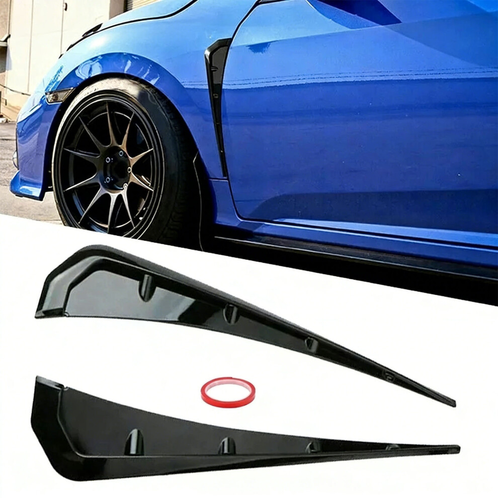 Universal Shark Gill Design Tpu Guard Decals Decorative For Vehicle Upgrades 7754004641518