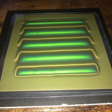 Magnetic Field Viewer Magnets Poles Testing Card Magnetism Area Observation 10X15CM