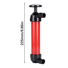Ergonomic Oils Water Diesels Fuels Transfer Hand Pumps With Corrosion Proof PVC Hose