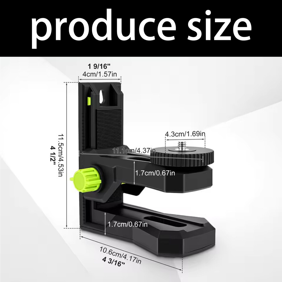 Precise Leveling Bracket Support With 360 Degree Rotating And Height Control .25 Thread 7754004641716