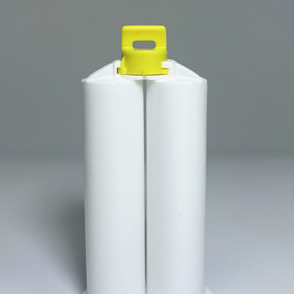 50Ml Dental Glues Cylinder For Epoxy Adhesive With Mixing Nozzle Dispenser Pink