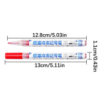Reliable Freezer Grade Marker Pen With Fast Drying Waterproof Inks Formulas Black