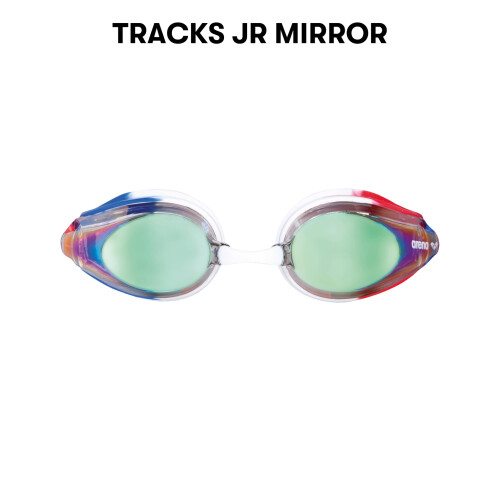 Arena ARENA SWIM GOGGLE TRACKS MIRROR JUNIOR -GOLD-BLUE-RED 2