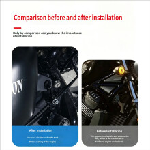 Metal Gas Tank Lifting Bracket Motorbike Modified Part Easy Installation