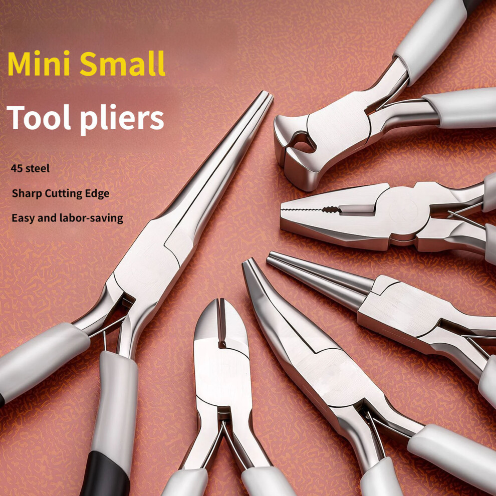 High Accuracy Wire Stripper Pliers With Comfortable Nonslip Grip Wire Bent Nose Pliers 7754004585416