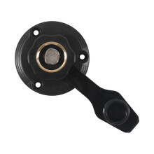 Clear Housing 40 Mesh Liquid Filter With Brass Fitting For Visible Purification Black