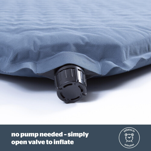 Silentnight Silentnight Self Inflating Sleeping Mat Camping Mattress - Inflatable 1