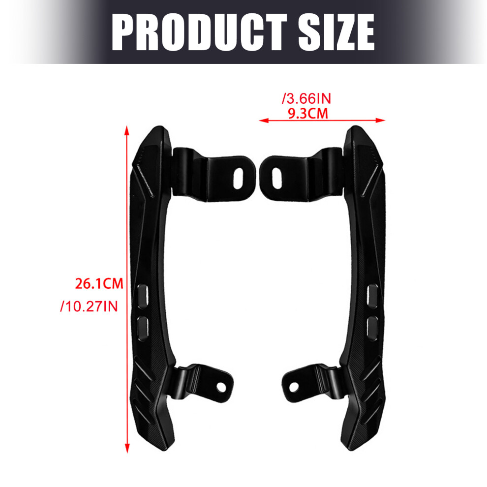 Sturdy Aluminum Motorcycle Backrest Support Quick Fixing For Yzfr3 2019-2022 Silver 7754004646131