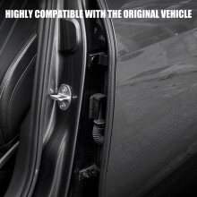 Rubber Car Panel Sealing Strips Set Interior Trim for Door & Hood Space 1.6 meters