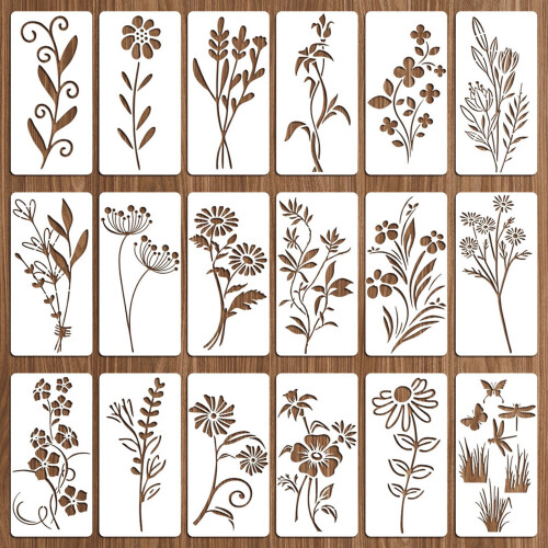 Stencil Template Precisions Cut For Artwork Home Decors & Craft Friendly Design C98
