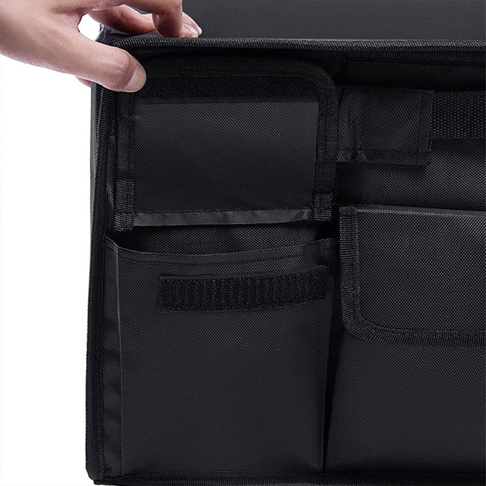 Multi Compartment Car Trunk Storage Box Splashproof Trunk Organizing Container 7754004664678