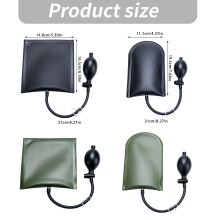 Professional Door Window Alignment Air Bag For Enhancing Safety And square black