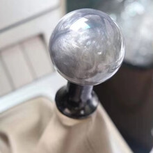Transparent Acrylic Shifts Knob Strong & Stylish Change Head for Car Interiors Purple