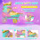 Nattork Children's Roller Skates, Adjustable Roller Skates with 4 2
