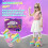 Nattork Children's Roller Skates, Adjustable Roller Skates with 4 5