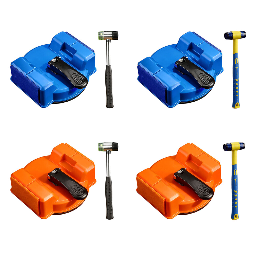 Floor Gaps Fixing Tool, Floor Repair Suction Plank Grabbers For Blue Black Handle Rubber 7754004619630