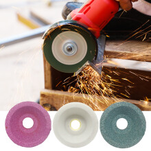 Rotary Abrasive Tip Polishing Head Grinding Wheel for Stone Metal Craft Projects White