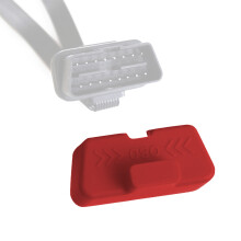 Silicone Interfaces Protector Secure Lock Against Unauthorized Access for Car Brown