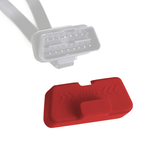 Silicone Interfaces Protector Secure Lock Against Unauthorized Access for Car Brown