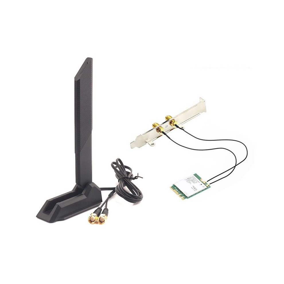 Rtl8852 Wifi 6E 5.4 Adapter 5400Mbps M.2 Network Card Tri Band 2.4G/5G/6Ghz Wireless Wifi Adapter For Win10/11 4712483938737