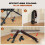 Roygym Foldable Weight Bench, Adjustable Workout Bench Press with 6