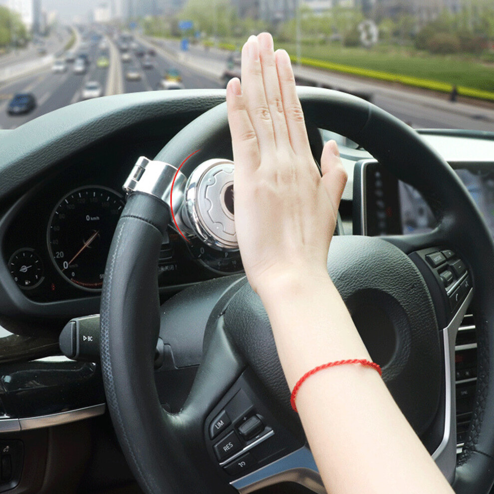 Strong Steering Wheel Spinner Knob Ergonomic Steering Wheel Spinner For Vehicle Black 7754004664982