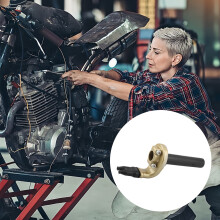Motorcycle Throttle Grips with Double Line Anti Slip Design Suitable for Bike Use