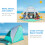 Wolfwise Beach Tent Sun Shelter with Extendable Floor for Privacy, Portable Beac 3