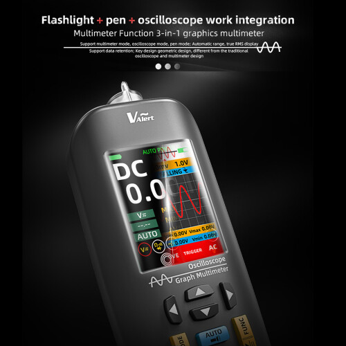 High Accuracy Handheld Oscilloscope with 48MSa/s Sampling Rate & NCV Detections O1X