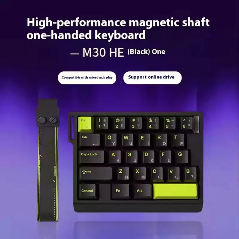 8K Polling Rate Magnetic Switches Mechanical Keyboards With Rgbs Backlit And Usb C Purple 7695001131926