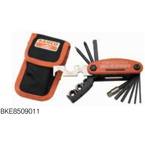 Bahco Bahco Multi Bike Pocket Tool, Compact Multi‑Function Repair Tool with 2