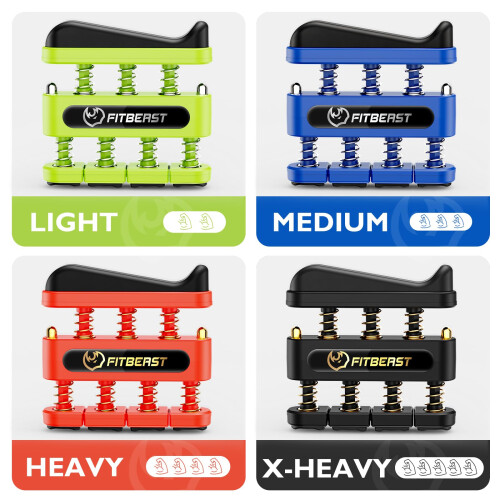 FitBeast Finger Strengthener, Finger Exerciser Hand Exerciser for 1