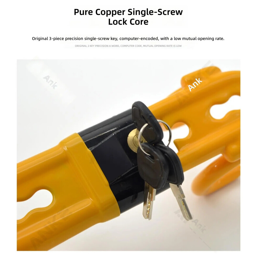 Heavy Duty Adjustable Car Steering Wheel Lock Enhanced Suvs Pickups Security 7754004596733