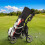 Caddytek 4 Wheel Golf Push Cart - Compact, Lightweight, Close Folding Push Pull Caddy Cart Trolley - Explorer V8, Dark Grey, One Size, Model: Explore 2