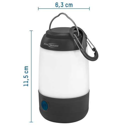 ANSMANN LED Camping Lamp with Handle [Black] Robust & Water Proof 220 2
