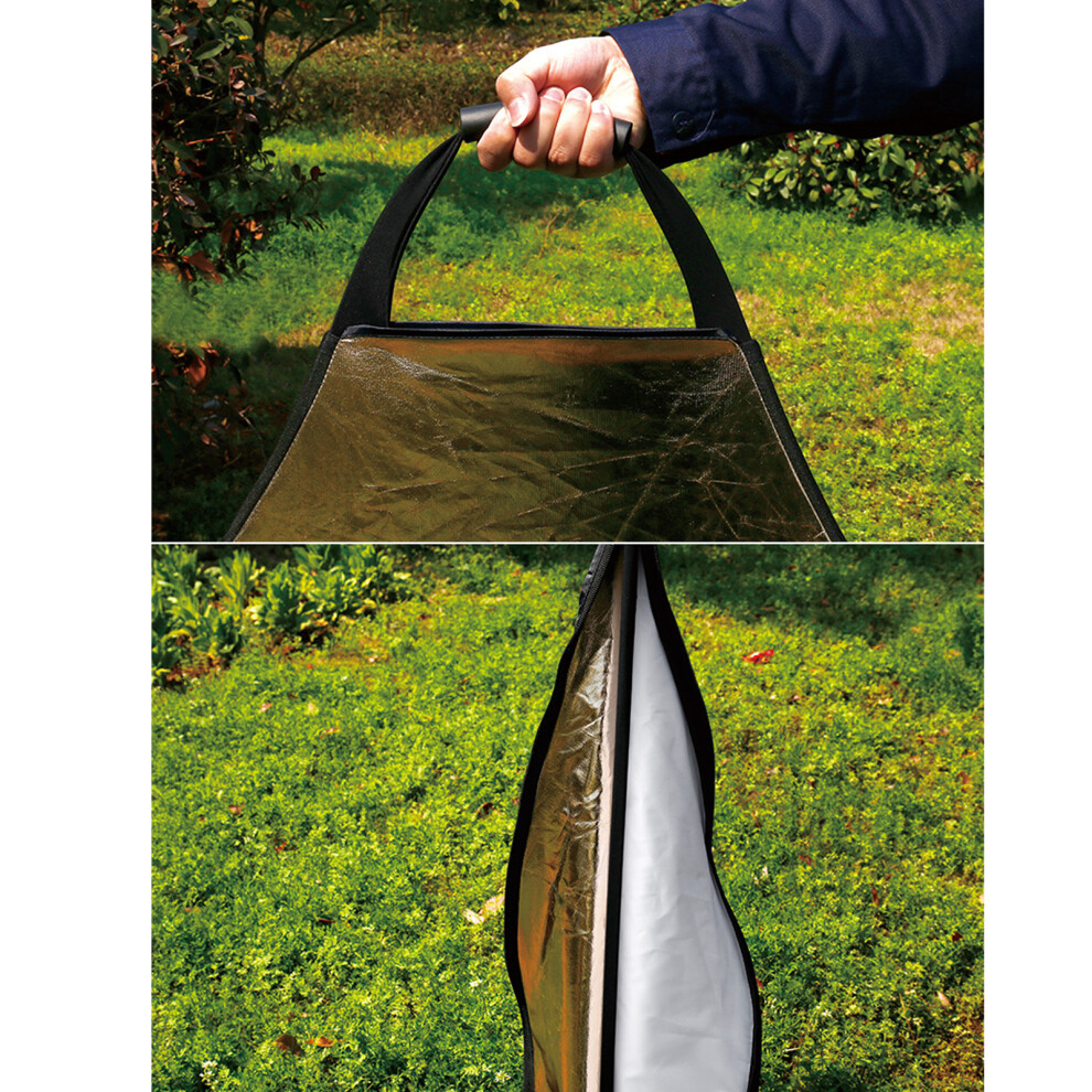 30Cm/60Cm/80Cm Collapsible Triangle Photography Reflector Photo Accessories 80Cm White 7695001143035