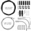 Ainiv Universal Bicycle Brake Cable Kit, Bike Shift Cable and Drive 2