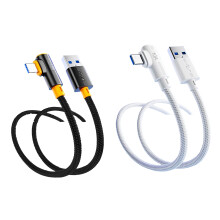 Multifuntcional Braided USB C Cable with 240W Power for Various Phones Use 3m White