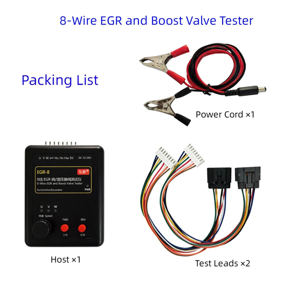 Egr Turbocharger Valves Diagnostic Tool Electronic Control Valves Tester 7754004612105