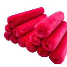 High Density Wool Paint Roller with Plastic Handle for Smooth Wall Texture