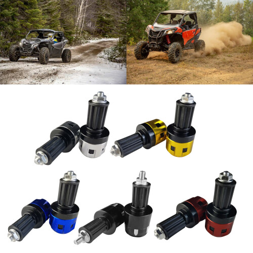 Motorcycle Handlebar Crash Protectors For Enhanced Grip And Style Easy Install Silver