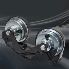 Solid Two Horn Unit With Mounting Hardware Operates On Different Truck Types