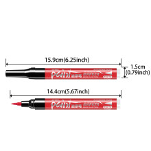 Colorful Tombstone Marker Pen Stone Touch Up Pen For Restoring Grave Inscription Gold