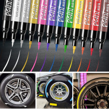 Colorful Tombstone Marker Pen Stone Touch Up Pen For Restoring Grave Oranges color