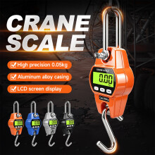 Industrial Grade Hanging Scale Waterproof And Shockproof For Harsh Orange 500kg