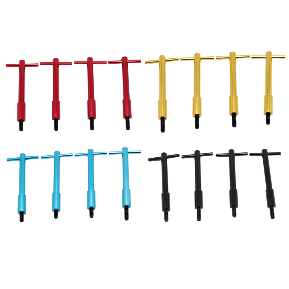 Aluminum Valves Cover Bolt T Shape Nut Hold Down For Bbc Engines Long Lasting Blue 7754004644649