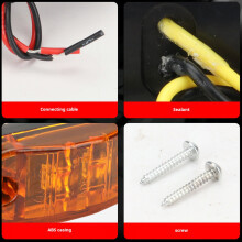 Universal Side Clearance Indicators Lamp Car External Light For Trucks Trailers Red