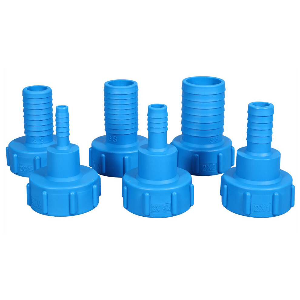 Thick Wall Pp Ton Barrels Fitting Ibc Tank Adapter For Secure Liquid 25Mm Outer Diameter 7754004575004