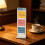 Desktop Note Stand Message Board Holder For Desk With Compact Storage Space 7