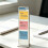 Desktop Note Stand Message Board Holder For Desk With Compact Storage Space 4